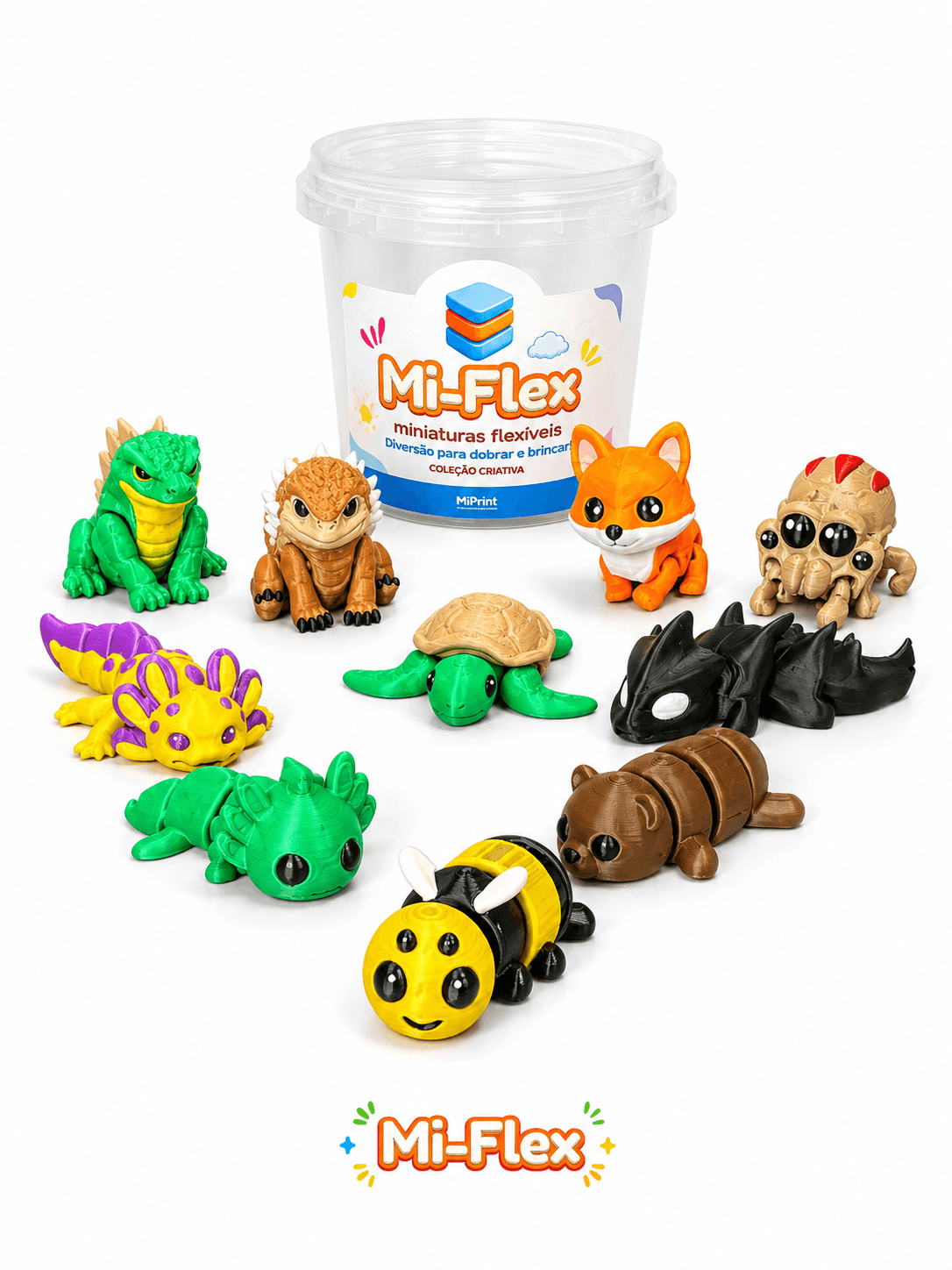 Kit Mi-Flex – Pote com 10 Unidades Sortidas